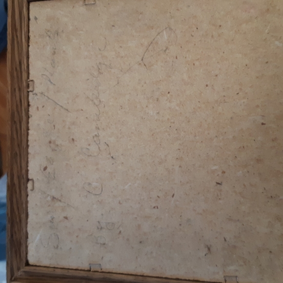 Navajo Healing Circle Sand Painting Sacred Stone and Herb Box - Picture 3 of 8